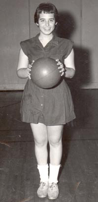 Jane with basketball