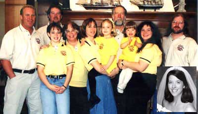 The whole family, team Stemple, 1999