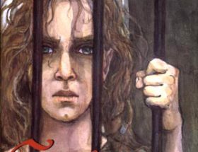 Cover of Girl in a Cage by Jane Yolen and Robert J Harris