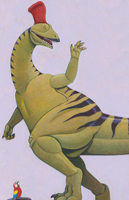 How do dinosaurs say goodbye