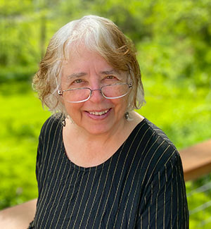 Decorative — Picture of Jane Yolen smiling.